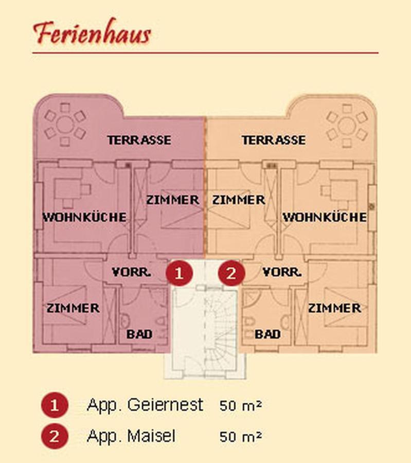 Rieglhof Apartment Geiernest Caprone Exteriör bild